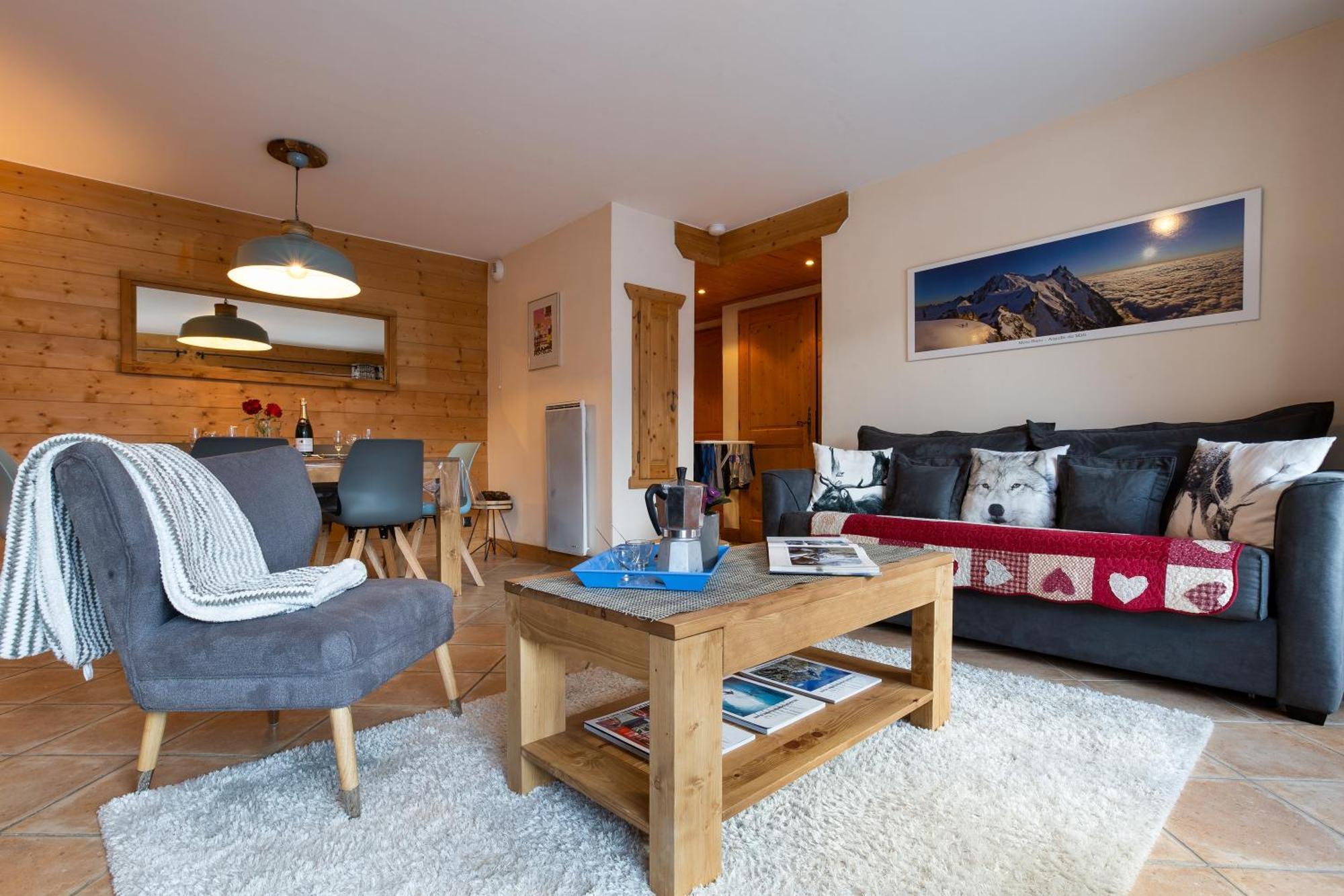 Appartement Belle Vue - Happy Rentals Chamonix Eksteriør bilde