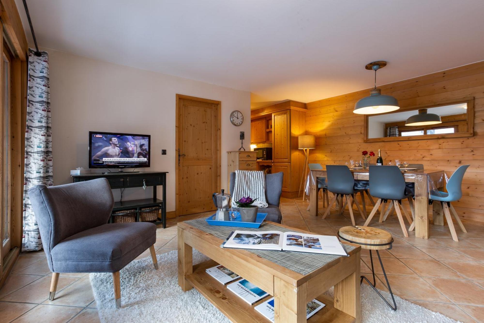 Appartement Belle Vue - Happy Rentals Chamonix Eksteriør bilde