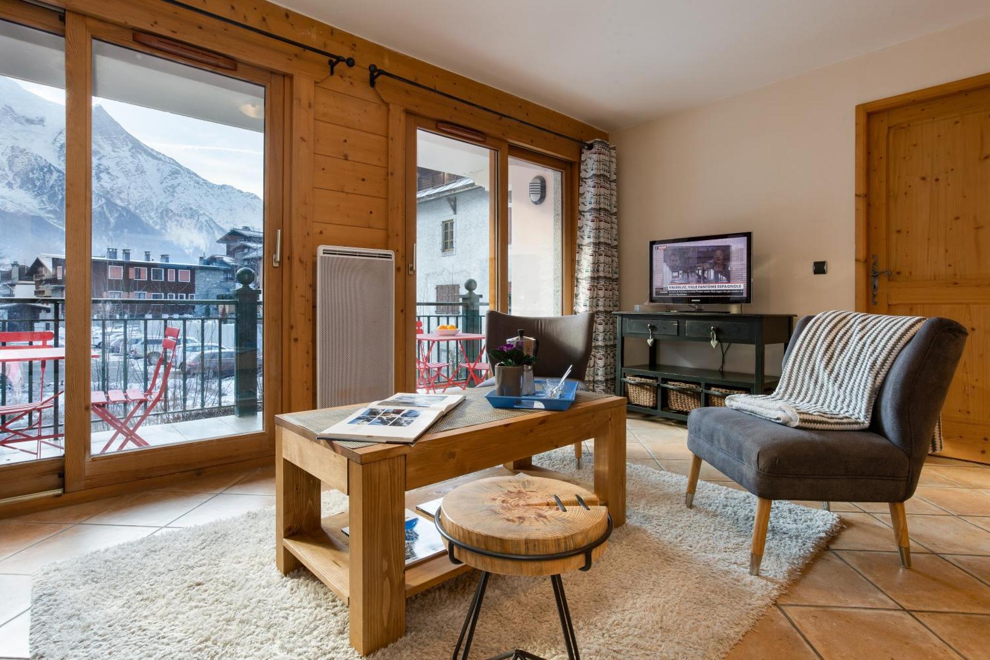 Appartement Belle Vue - Happy Rentals Chamonix Eksteriør bilde