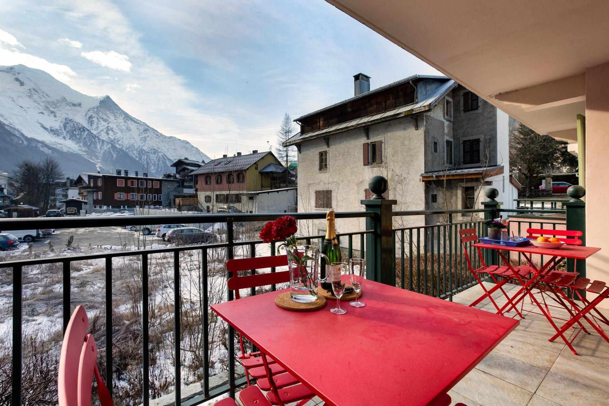 Appartement Belle Vue - Happy Rentals Chamonix Eksteriør bilde