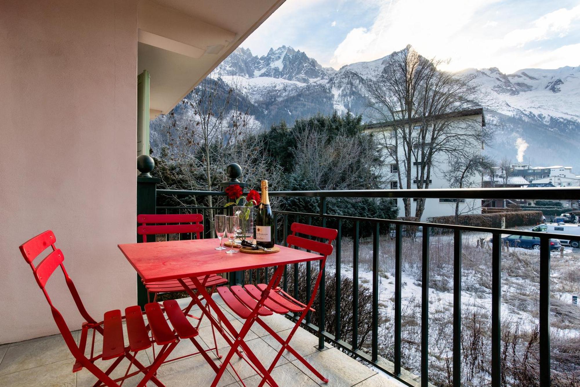 Appartement Belle Vue - Happy Rentals Chamonix Eksteriør bilde