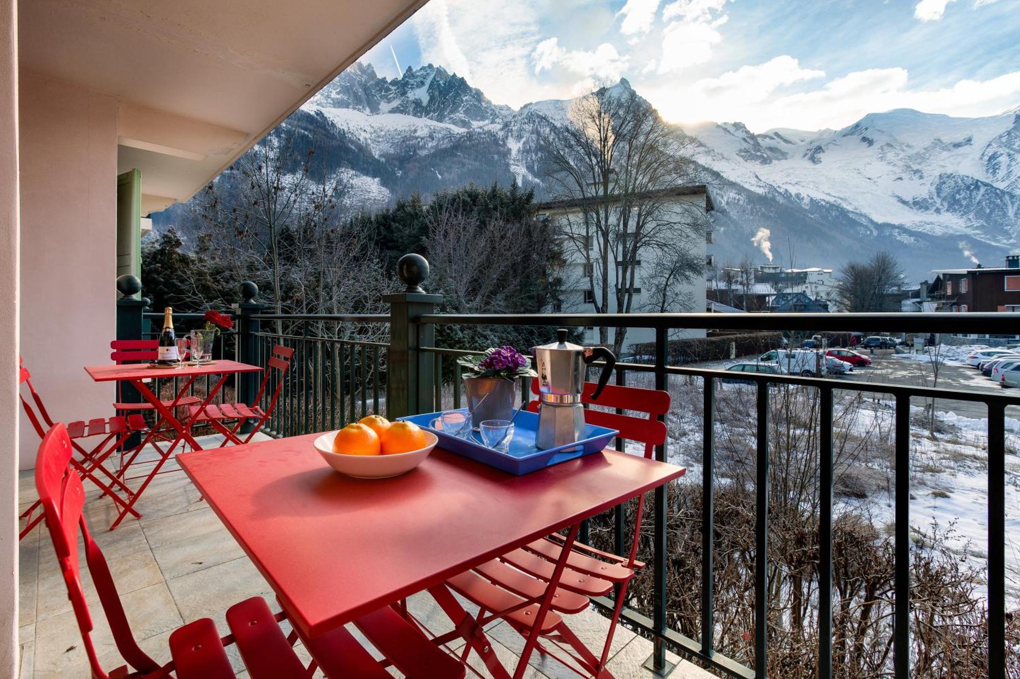 Appartement Belle Vue - Happy Rentals Chamonix Eksteriør bilde