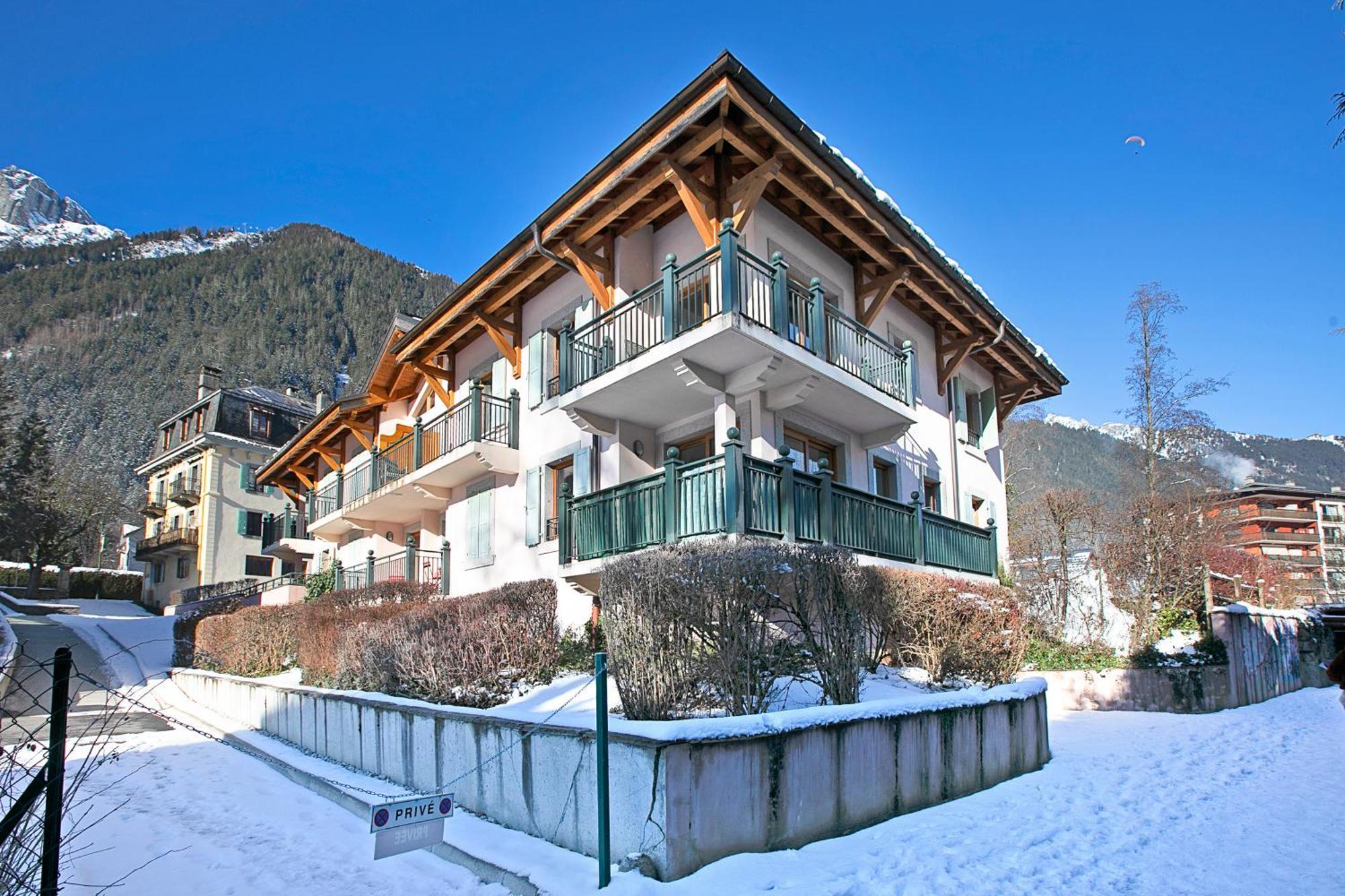 Appartement Belle Vue - Happy Rentals Chamonix Eksteriør bilde